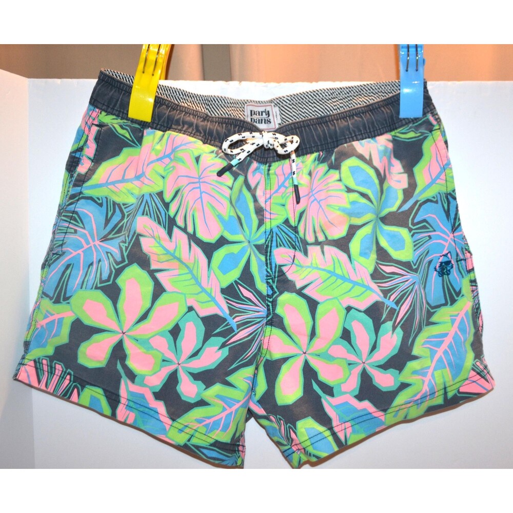 Vintage 1980s Party Shorts Mens Official Party Animal